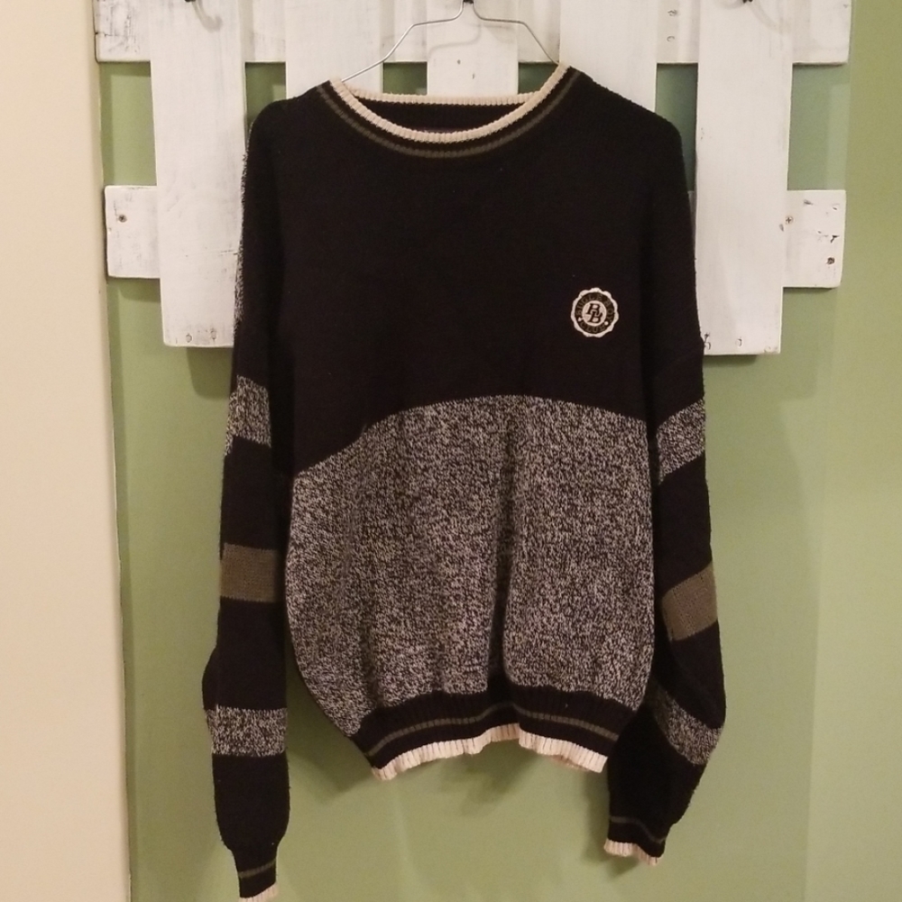 Vintage Bugle Boy Crewneck Sweater Size Large